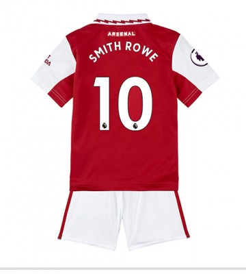 Arsenal Emile Smith Rowe #10 Hjemmedraktsett Barn 2022-23 Kortermet (+ Korte bukser)